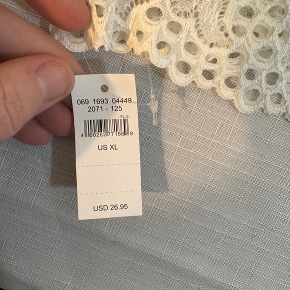 Aerie Cream Lace Bralette - Picture 3 of 8